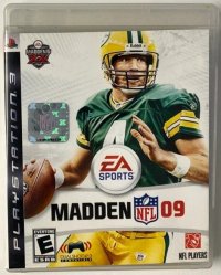 Madden NFL 09 Playstation 3  box art