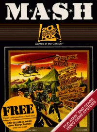 M*A*S*H Atari 2600  box art