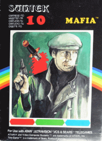 Mafia Atari 2600 US box art