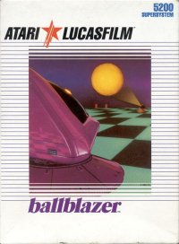 Ballblazer Atari 5200 US box art