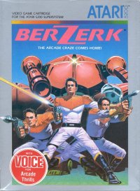 Berzerk Atari 5200 US box art