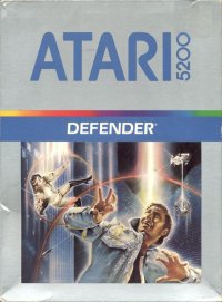 Defender Atari 5200 US box art