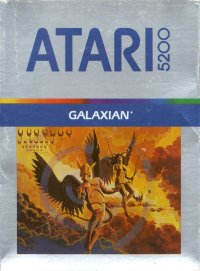 Galaxian Atari 5200 US box art