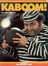Kaboom! Atari 5200  box art