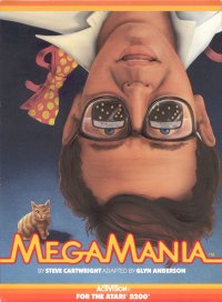 Megamania Atari 5200  box art
