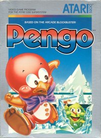 Pengo Atari 5200 US box art