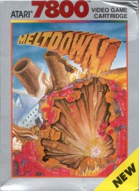 Meltdown Atari 7800  box art