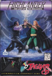 Highlander Jaguar CD  box art