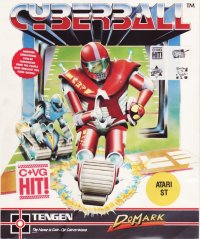 Cyberball Atari ST US box art