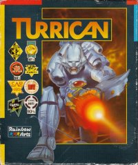 Turrican Atari ST US box art