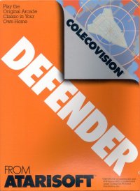 Defender Colecovision US box art