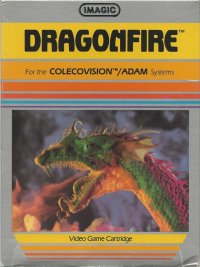 Dragonfire Colecovision  box art