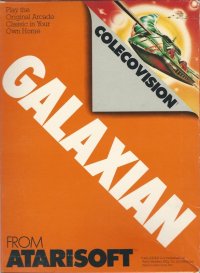 Galaxian Colecovision  box art