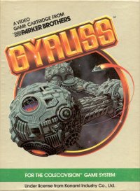Gyruss Colecovision  box art