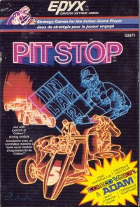 Pitstop Colecovision  box art