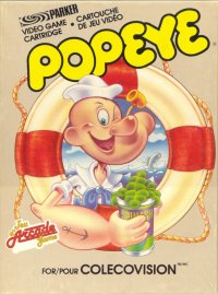 Popeye Colecovision US box art