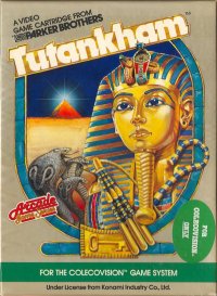 Tutankham Colecovision  box art