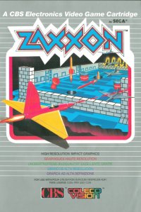 Zaxxon Colecovision US box art