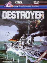Destroyer Commodore 64 US box art