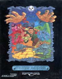 Benefactor PAL Amiga CD32 PAL box art