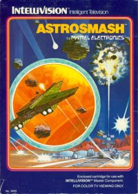 Astrosmash Intellivision US box art