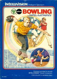 Bowling Intellivision  box art
