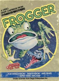 Frogger Intellivision US box art