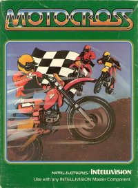 Motocross Intellivision  box art