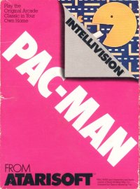 Pac-Man Intellivision  box art