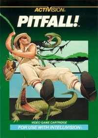Pitfall! Intellivision US box art