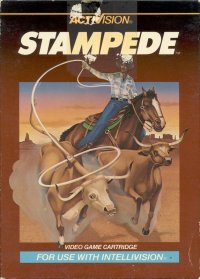 Stampede Intellivision  box art
