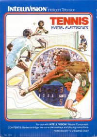 Tennis Intellivision  box art