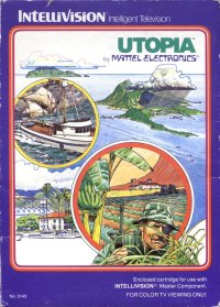 Utopia Intellivision  box art
