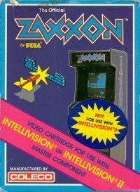 Zaxxon Intellivision  box art