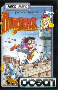 Hunchback PAL MSX PAL box art