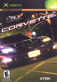 Corvette Xbox US box art