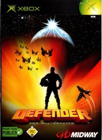 Defender PAL Xbox PAL box art