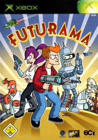 Futurama PAL Xbox PAL box art