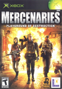 Mercenaries Xbox  box art