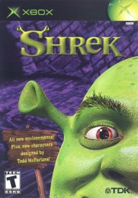 Shrek PAL Xbox  box art