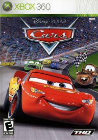 Cars Xbox 360 US box art