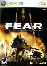 F.E.A.R. Xbox 360 US box art