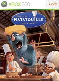 Ratatouille Xbox 360 US box art