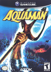 Aquaman Gamecube US box art