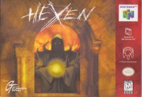Hexen Nintendo 64 US box art