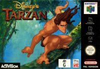 Tarzan Nintendo 64 US box art