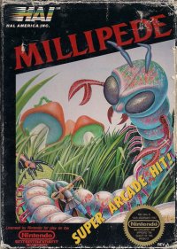 Millipede Famicom JP box art