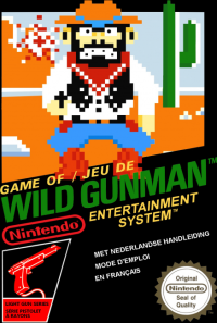 Wild Gunman Famicom  box art