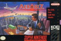 Aerobiz Super Nintendo US box art