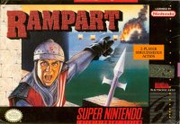 Rampart Super Nintendo US box art